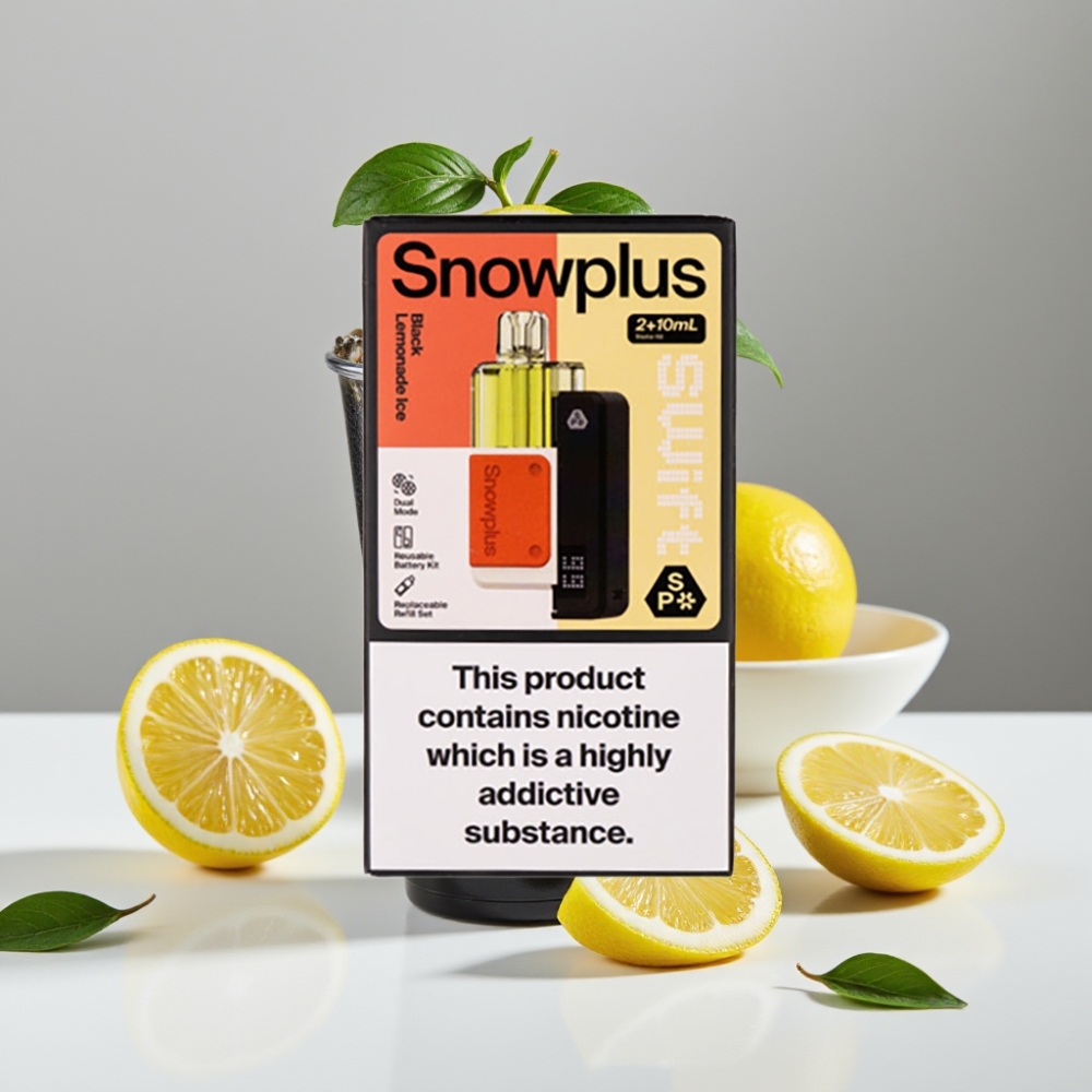 Snowplus Swift 5000 Puffs Dual Mesh 1000mAh Čierna Limonáda Ice