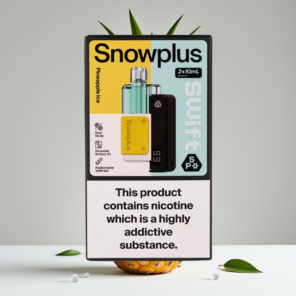 Snowplus Swift 5000 Puffs Prefilled Pod Kit Ananásový ľad 1000 mAh 2+10 ml