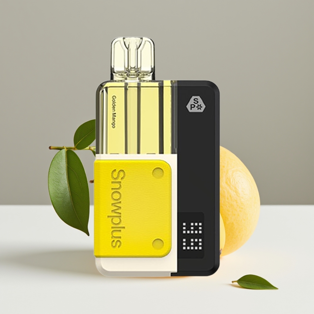 Snowplus Swift 5000 Puffs Prefilled Pod Kit Zlaté Mango 1000 mAh 2+10 ml