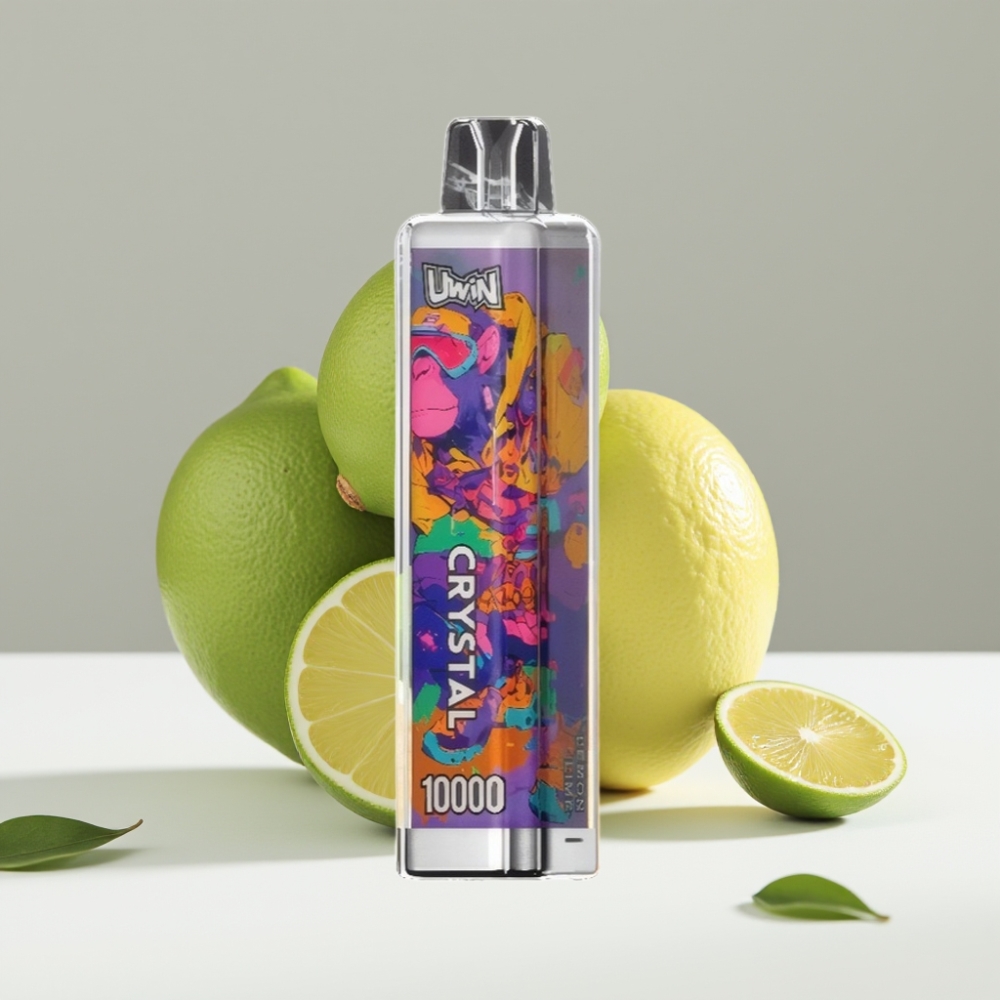 UWIN Crystal 10000 Puffs 18ml/650mAh/Type-C Citrón Lime