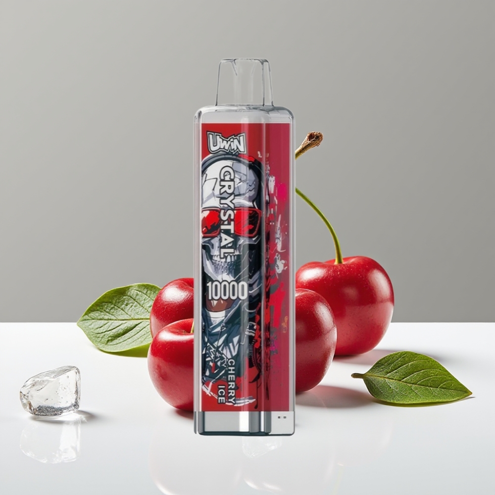 UWIN Crystal 10000 Puffs Cherry Ice 18ml 650mAh RGB