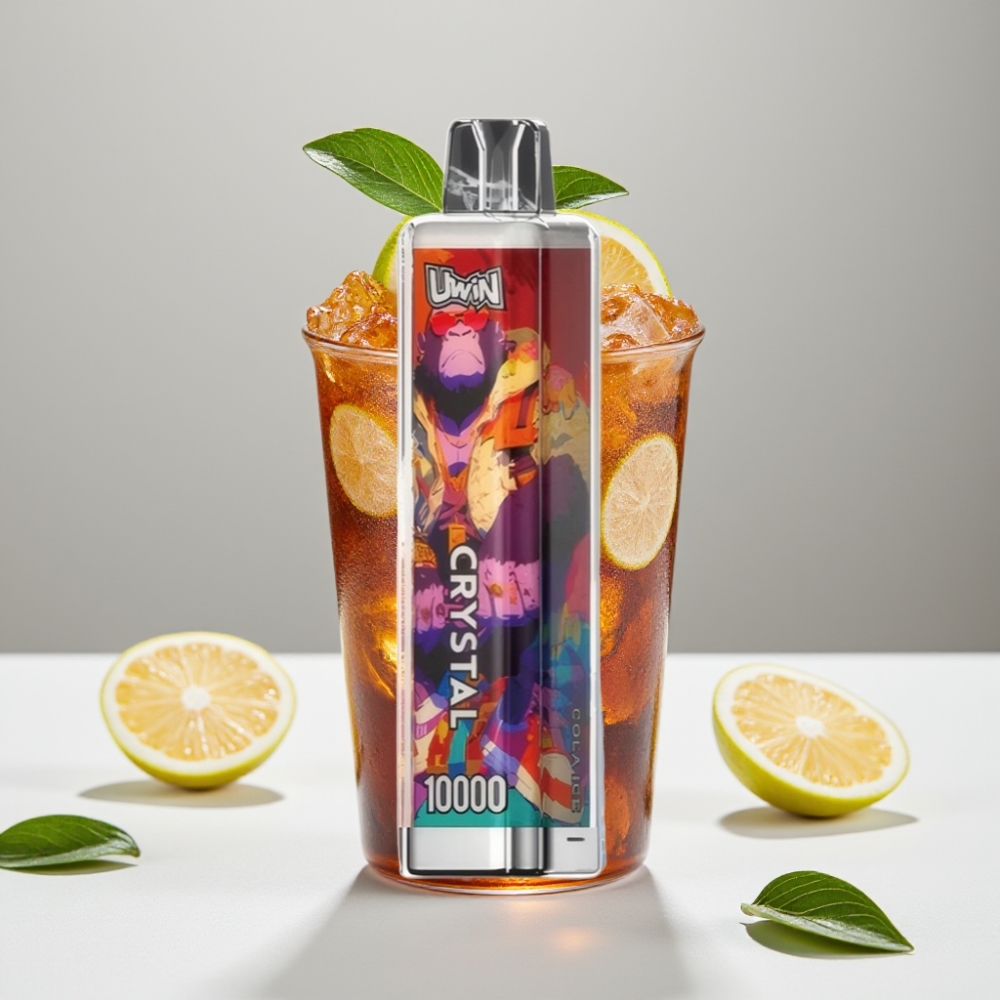 UWIN Crystal 10000 Puffs Cola Ice 18ml/650mAh/Type-C/RGB