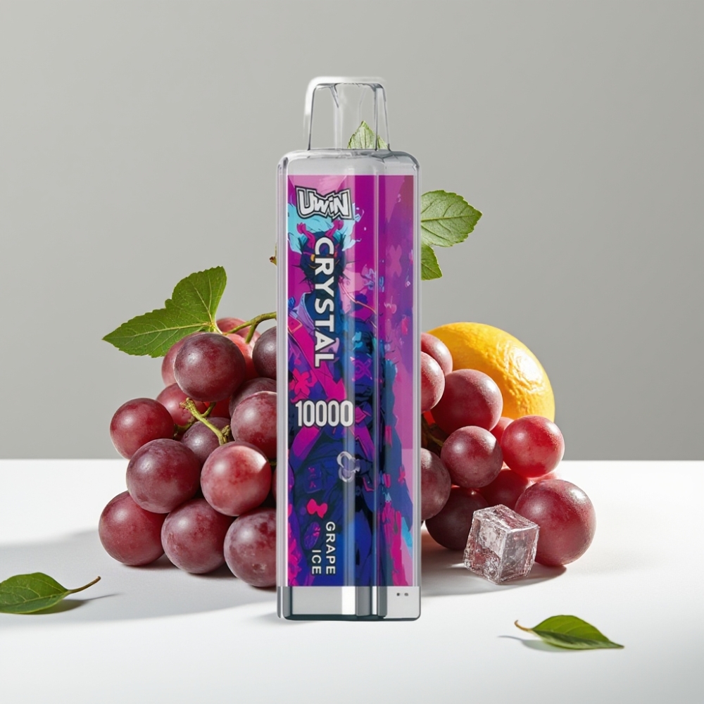 UWIN Crystal 10000 Puffs Hroznový ľad 18ml 650mAh RGB