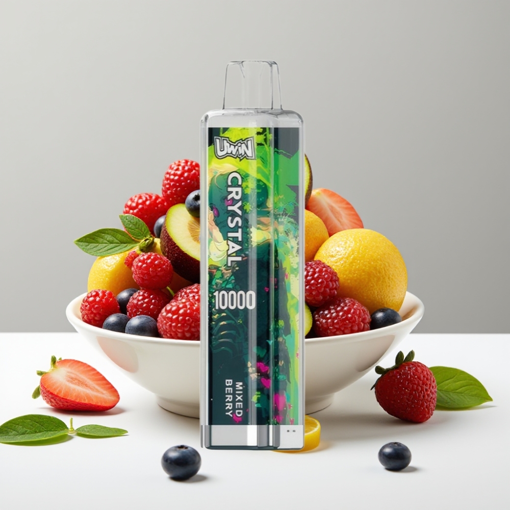 UWIN Crystal 10000 Puffs Mixed Berry (0-5 Nikotín 18ml RGB)