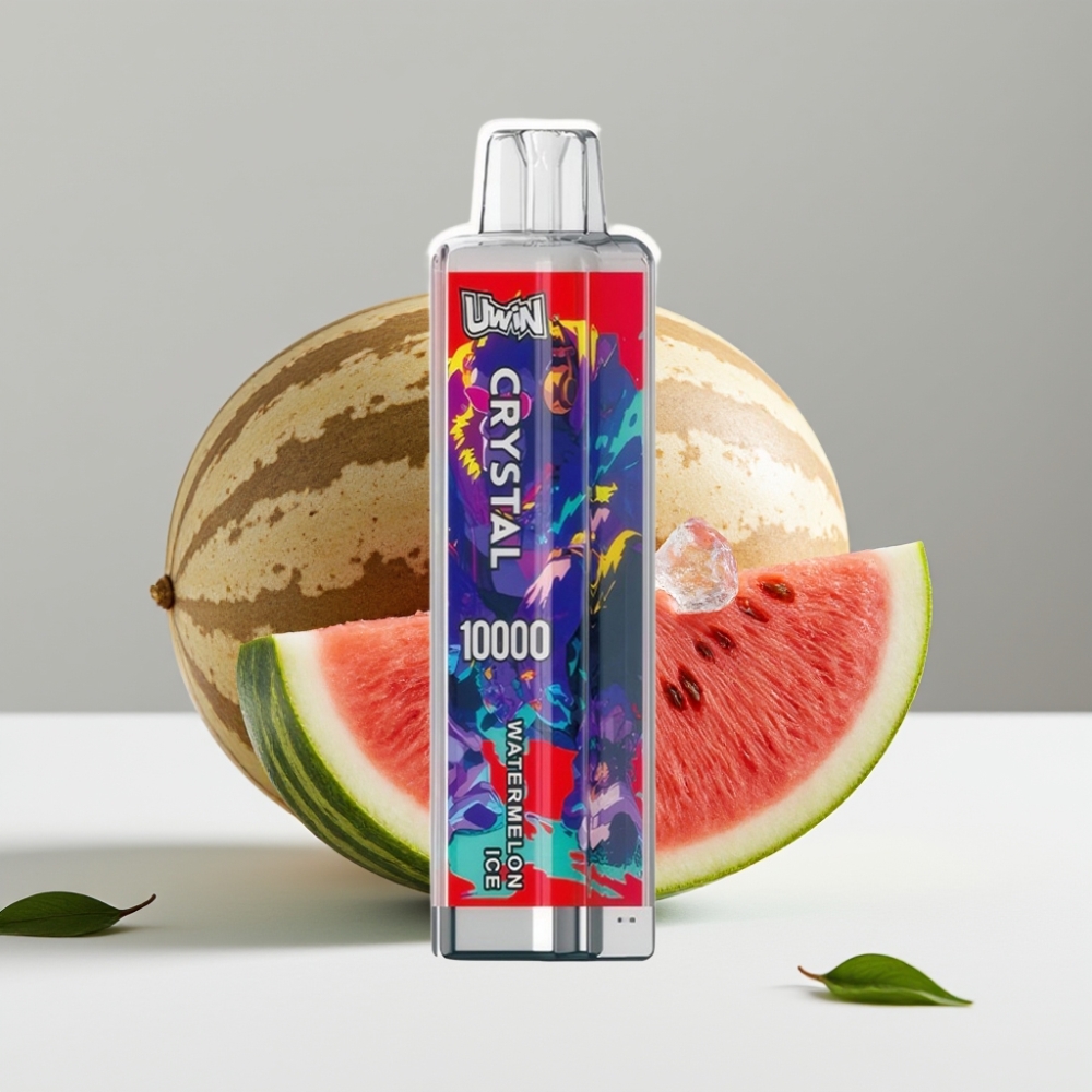 UWIN Crystal 10000 Puffs Vodný Melón Ice 18ml 650mAh RGB