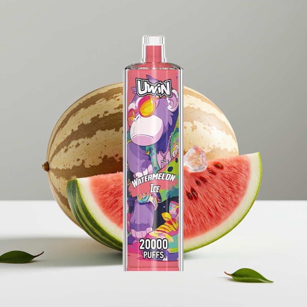 Uwin Shisha Hookah Crystal 20000 Puffs 22ml 0-5 DTL Melónový ľad