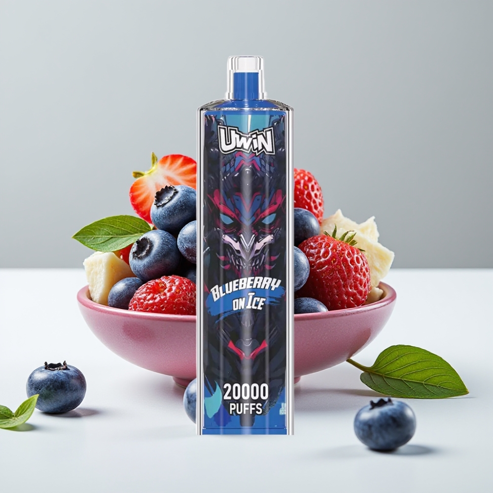 Uwin Shisha Hookah Crystal 20000 Puffs 22ml 650mAh Type-C Boruvka na ľade