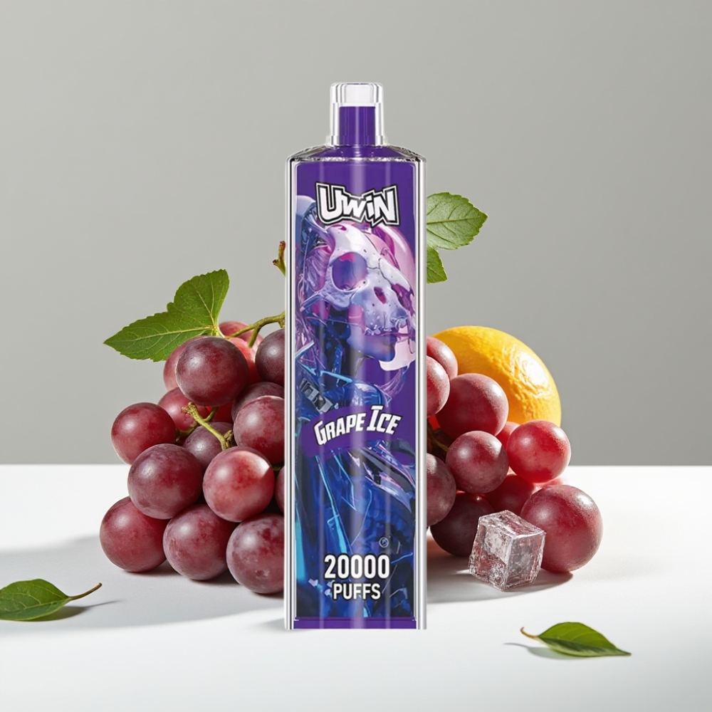 Uwin Shisha Hookah Crystal 20000 Puffs 22ml 650mAh Type-C Hroznový ľad