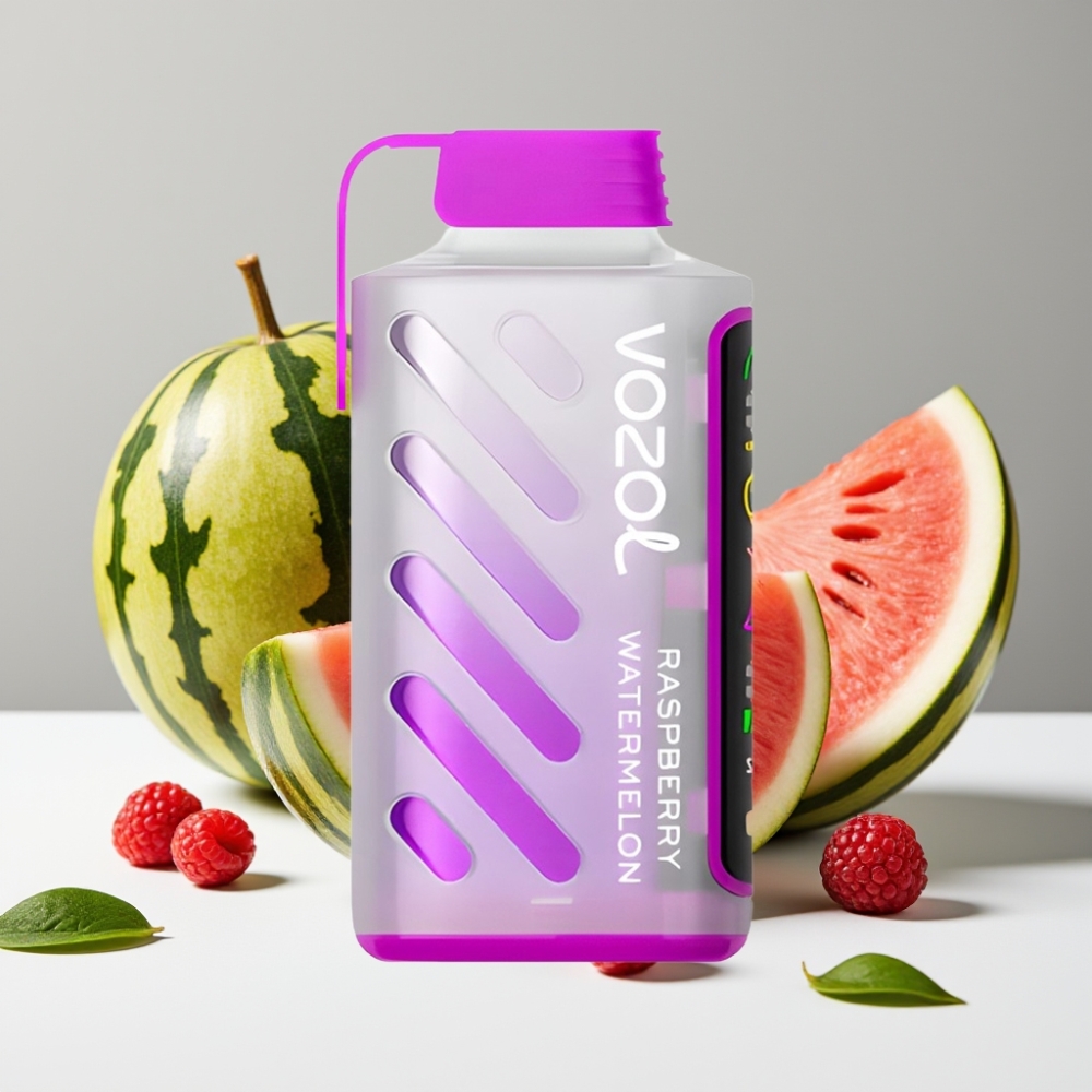 VOZOL Gear Power 20000 Puffs Malina Vodný Melón 20mL 5 Dual Mesh Coil