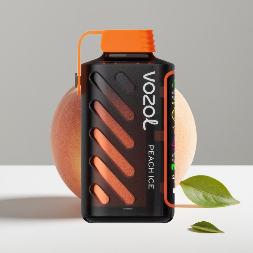 VOZOL Gear Power 20000 Puffs broskyňa ľad SiLC Tech Dual Mesh Coil 20mL