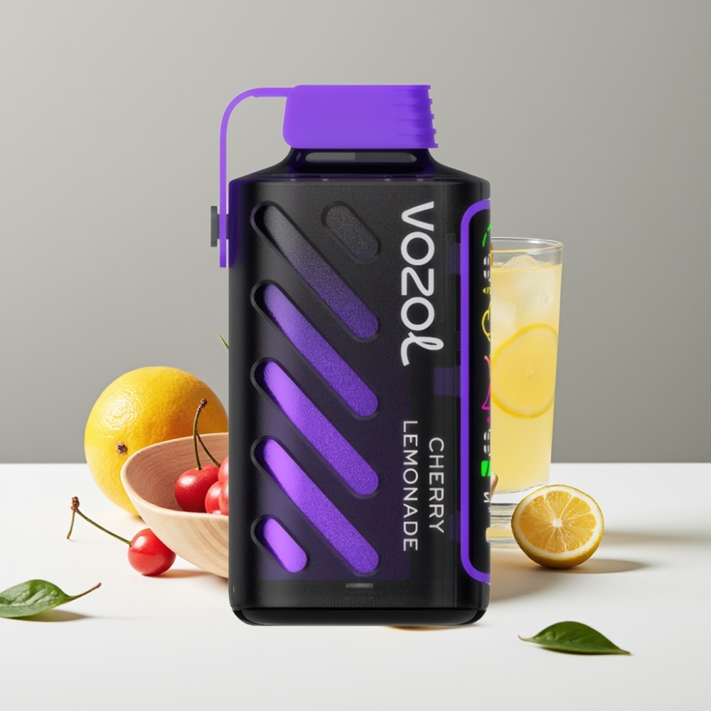 VOZOL Gear Power 20000 Puffs Čerešňová Limonáda 20mL 50mg Dual Mesh Coil