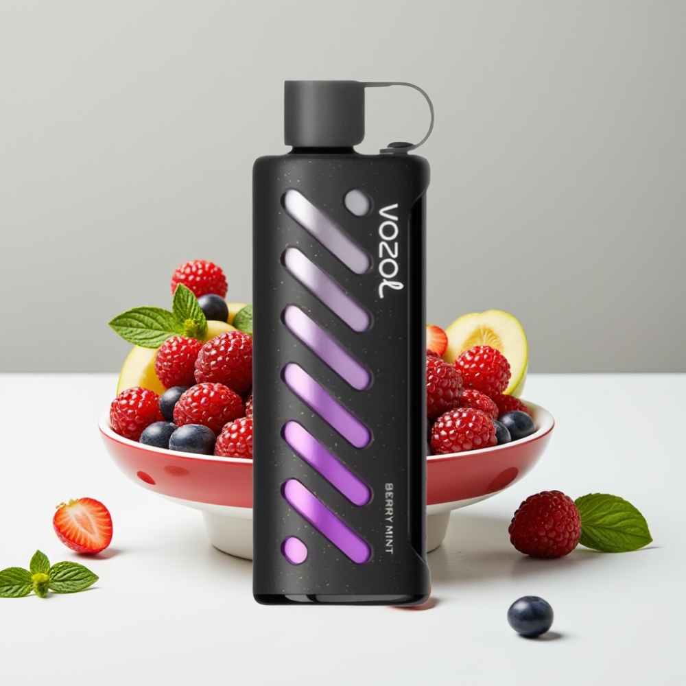 VOZOL Gear Shisha 25000 Puffs 5mg/ml 1000mAh Bobuľová Mätová
