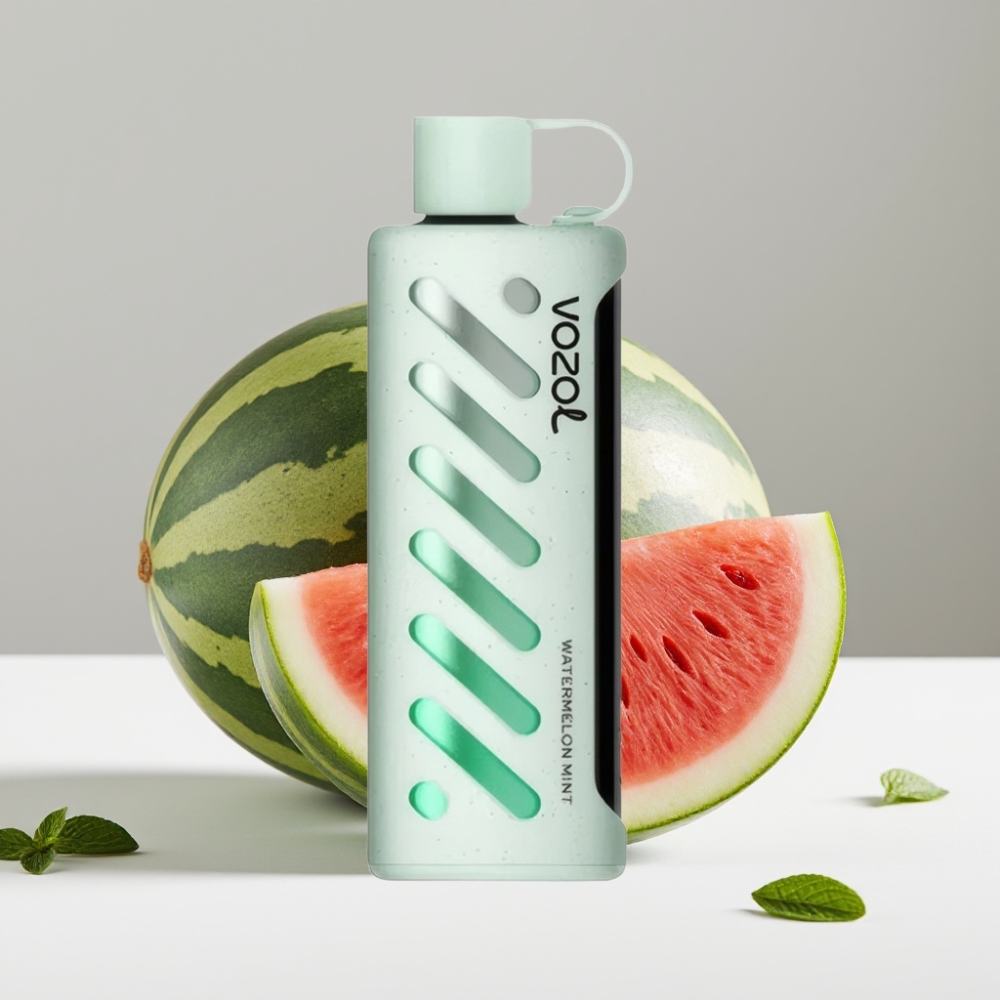 VOZOL Gear Shisha 25000 Puffs 5mg/ml Vodový Melón Mätová Dual Mesh 1000mAh