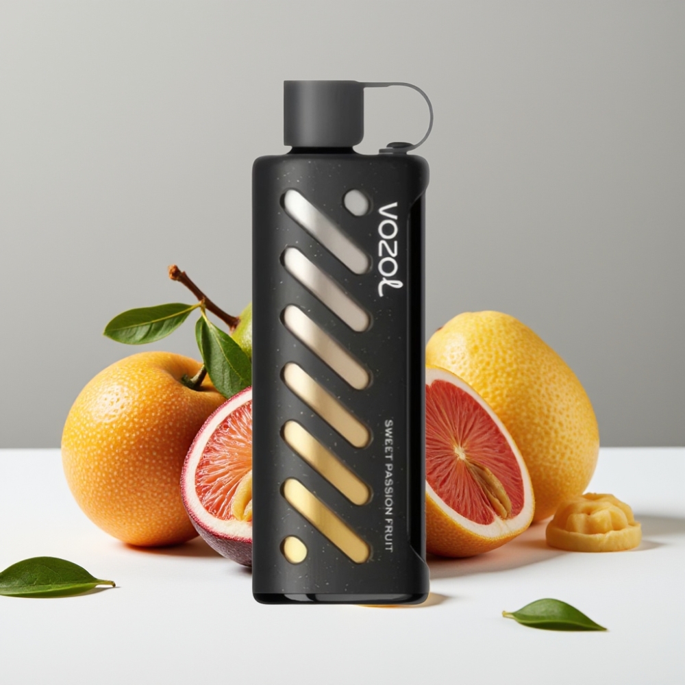 VOZOL Gear Shisha 25000 Puffs Sladké Maracuja Dual Mesh 1000mAh 5mg/ml