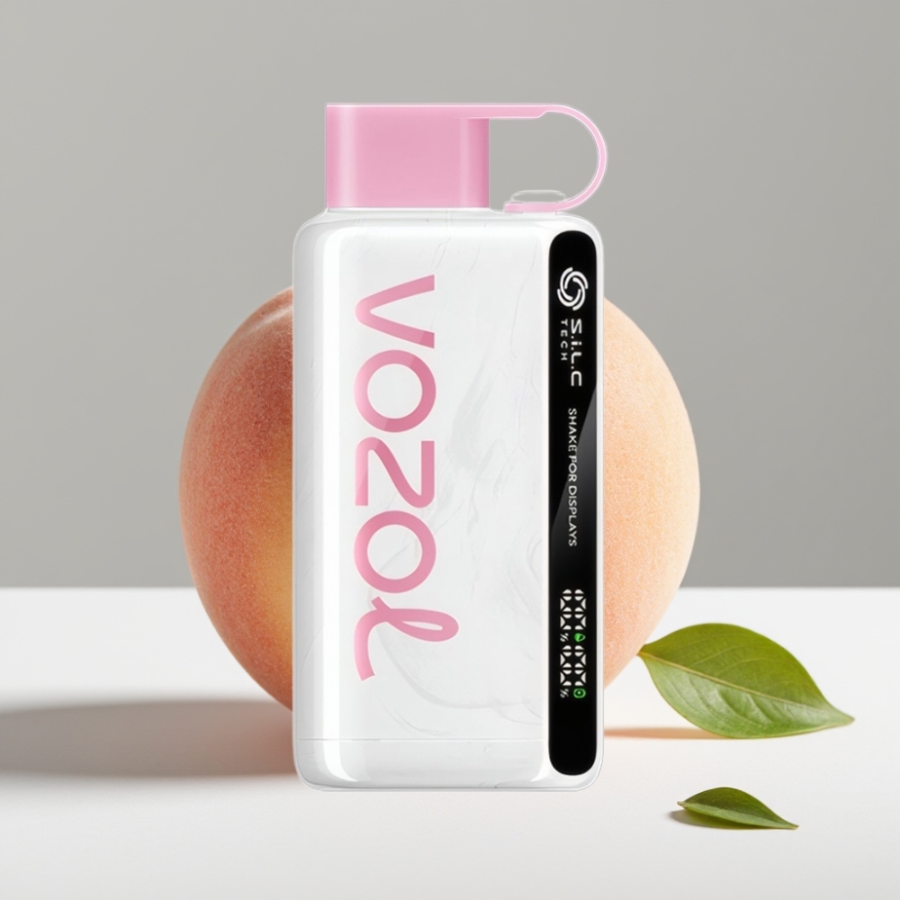 VOZOL STAR 9000/12000 Disposable Vape Broskyňa Ľad 650mAh 0/20/50mg/ml
