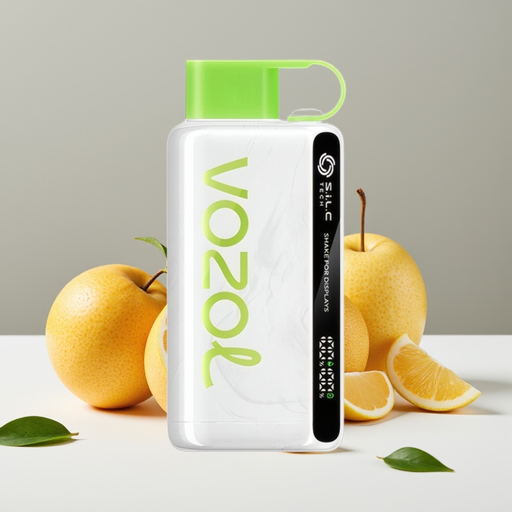 VOZOL STAR 9000/12000 Disposable Vape Jablko-Ledová Príchuť 9000/12000 Puffs 650mAh SiLC TECH