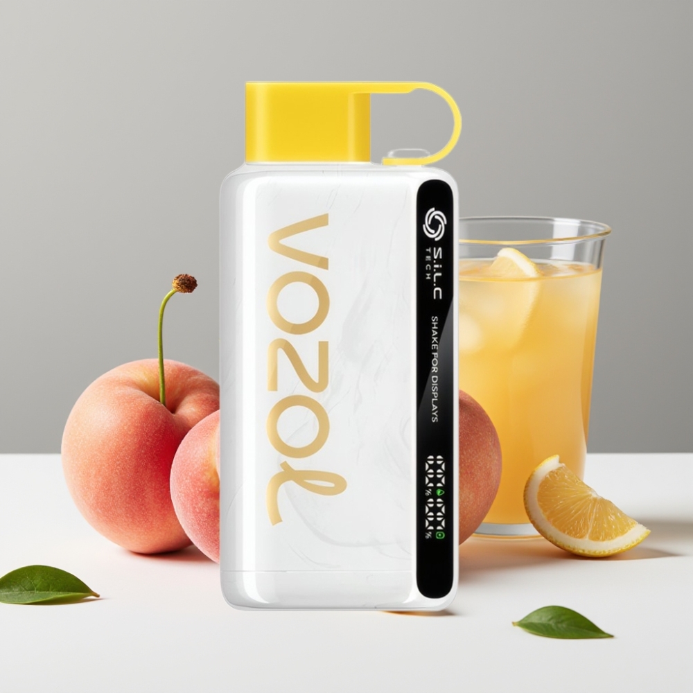 VOZOL STAR 9000/12000 Jednorázová E-cigareta Čerešňa Broskyňa Limonáda 650mAh 0/20/50mg/ml