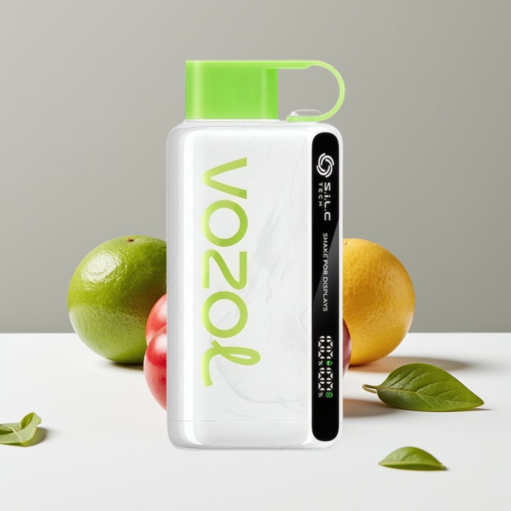 VOZOL STAR 9000/12000 Jednorázová Vape Čerešňa Limeta 650mAh SiLC TECH