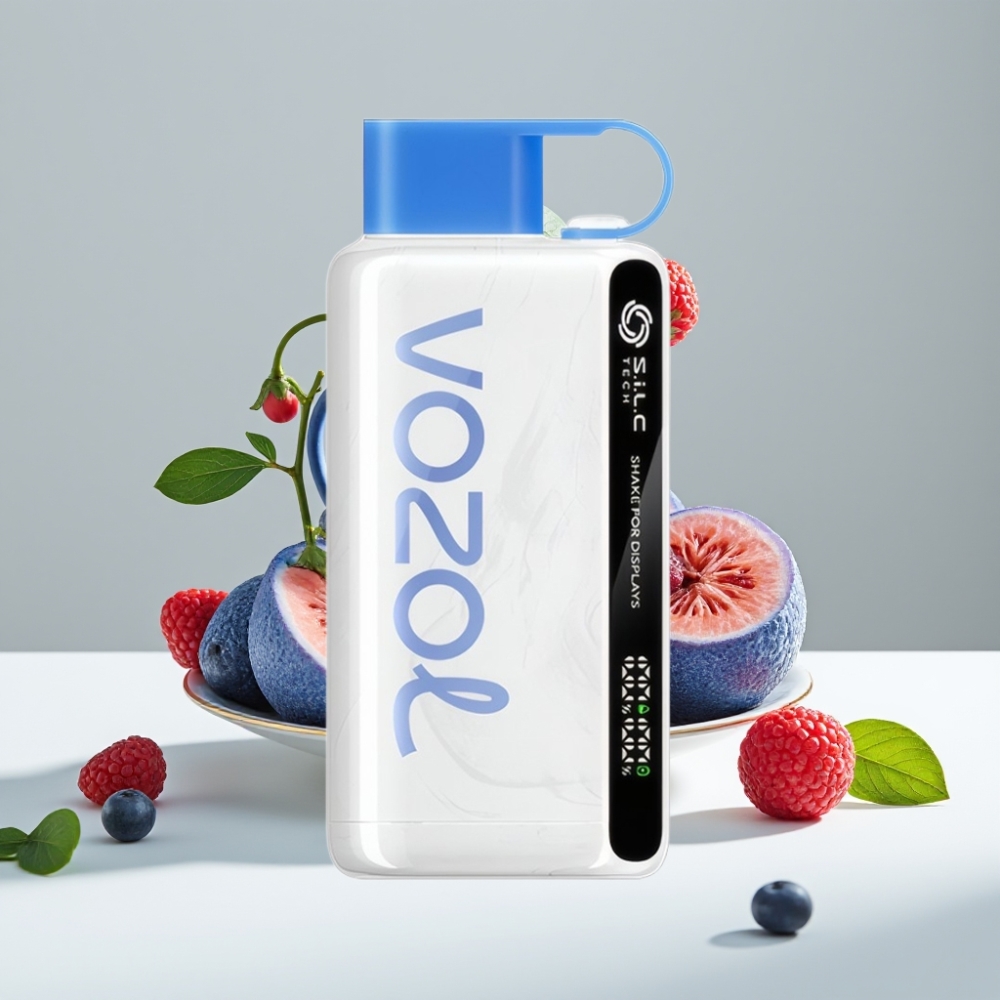 VOZOL STAR 9000/12000 Modrý Rakys Ľad 650mAh SiLC TECH 30 rýchlejšie nabíjanie