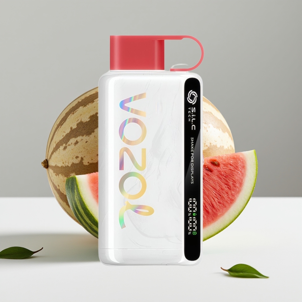 VOZOL STAR 9000/12000 Vodný melón Ice 650mAh SiLC TECH 30 rýchlejšie nabíjanie
