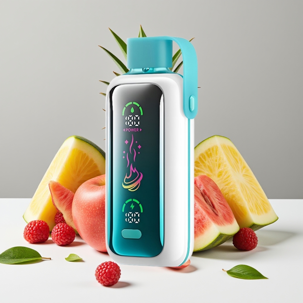 VOZOL Star 20000 Puffs 22 HD Dual Mesh Malina Jablko Vodný Melón Ananás