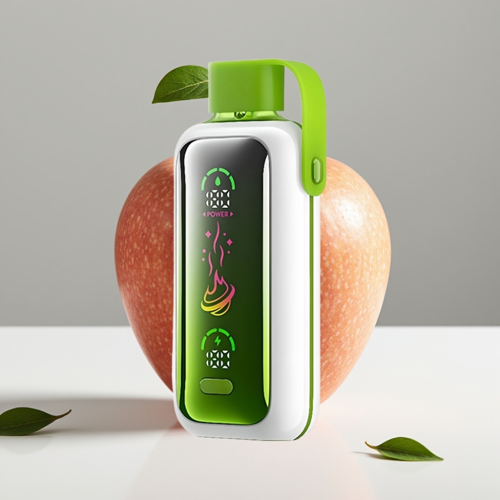 VOZOL Star 20000 Puffs 22 HD Dual mesh 650mAh Dvojité jablko ľad