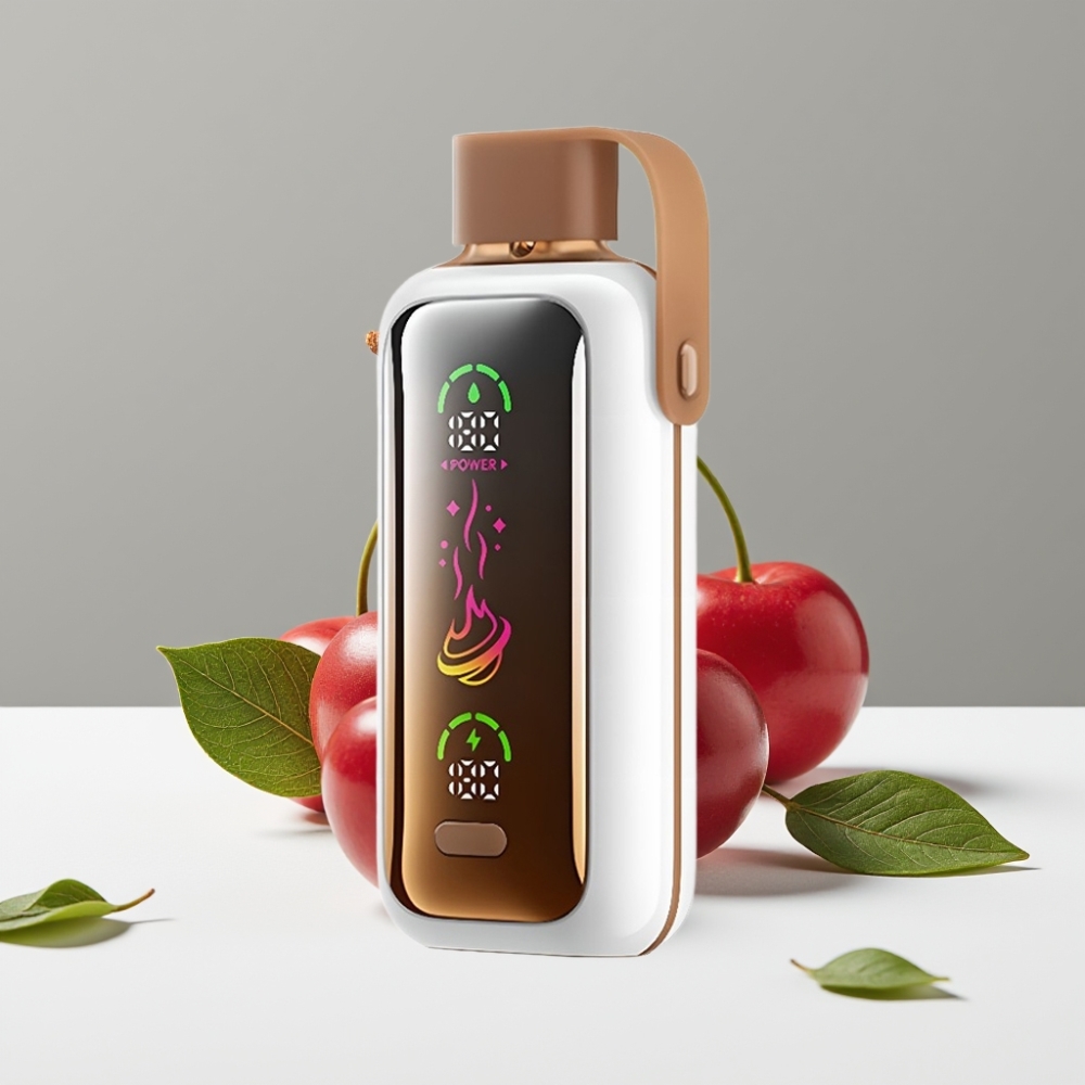 VOZOL Star 20000 Puffs 22 HD Dual mesh 650mAh Čerešňová kola