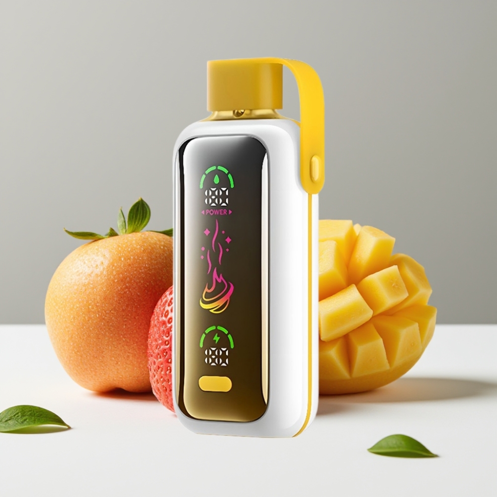 VOZOL Star 20000 Puffs 22 HD obrazovka Dual mesh Jahoda Mango