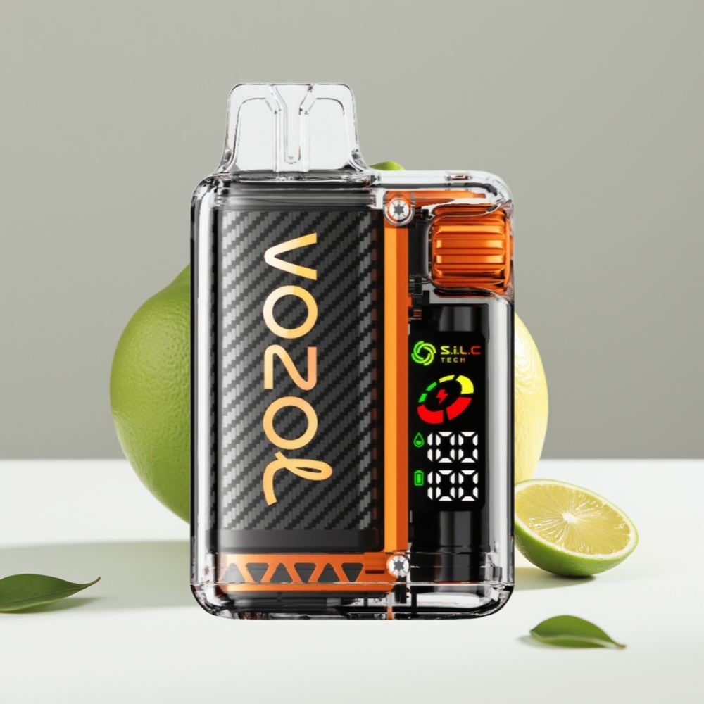 VOZOL Vista 20 000 Fajok Batéria 650mAh Nikotín 2 Citrón Lime