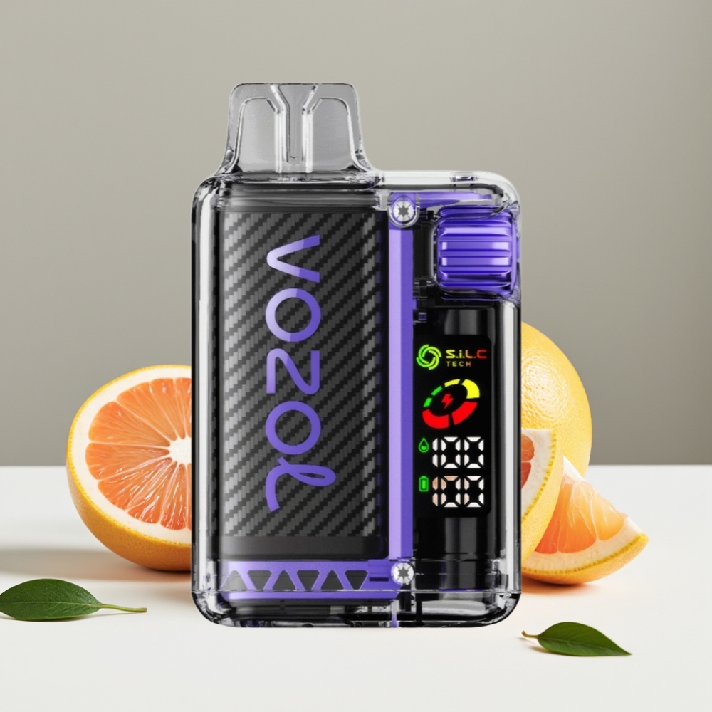 VOZOL Vista 20000 Puffs 650mAh 2 Elderflower Grepft (Bazalkový Grep) OLED SiLC Tech