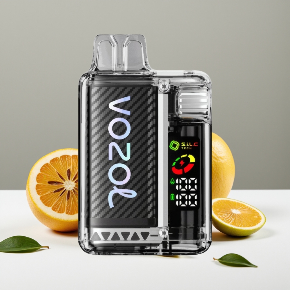 VOZOL Vista 20000 Puffs 650mAh 2 Vanicreme Tabak OLED SiLC Tech Dual Mesh