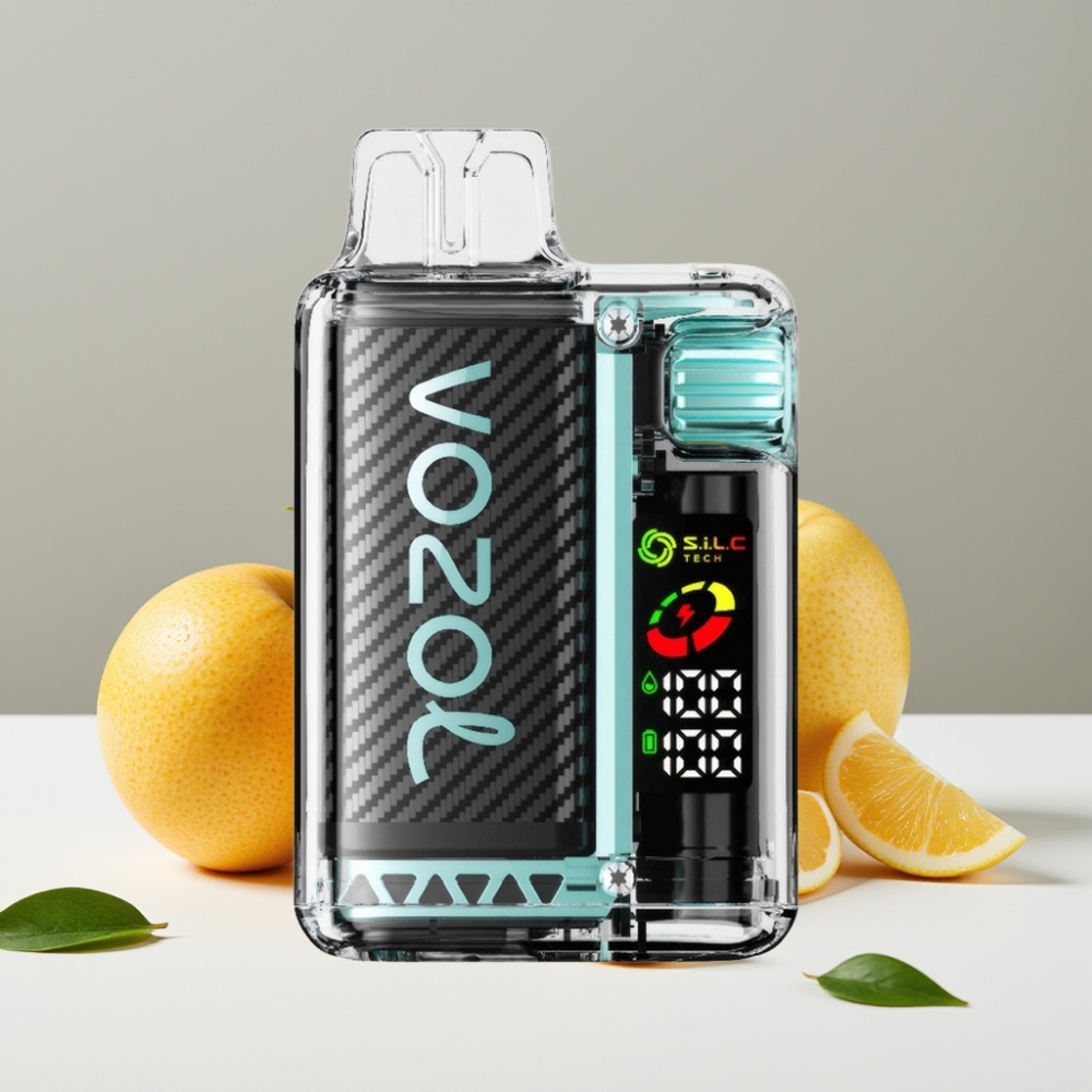 VOZOL Vista 20000 Puffs 650mAh 2 kyslé jablko s ľadom SiLC Tech Dual Mesh Coil