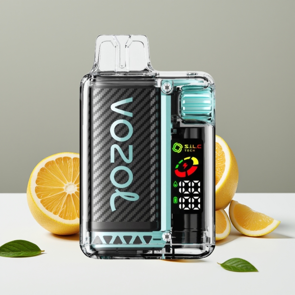 VOZOL Vista 20000 Puffs Miamiská Mäta 650mAh 2 Nikotín OLED SiLC Tech