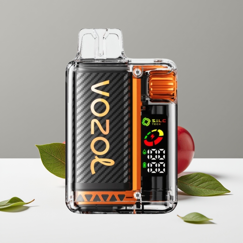 VOZOL Vista 20000 Puffs Čerešňová Kola 650mAh 2 OLED SiLC Tech