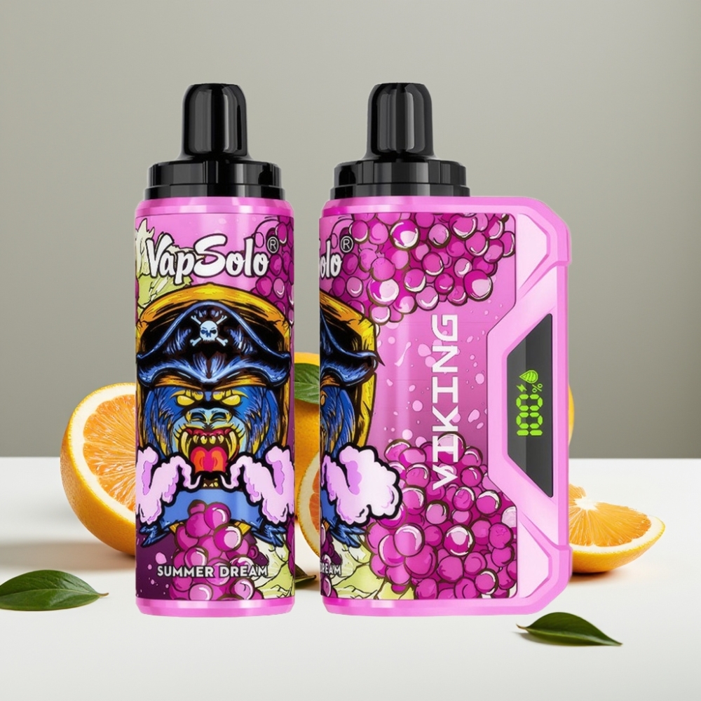 VapSolo VIKING 12000 Puffs 22ml Letný Sen 20mg/50mg Typ-C