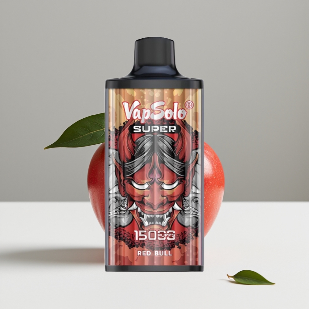 Vapsolo Super 15000 Puffs 40ml 850mAh Type-C Red Bull (20/50mg/ml)