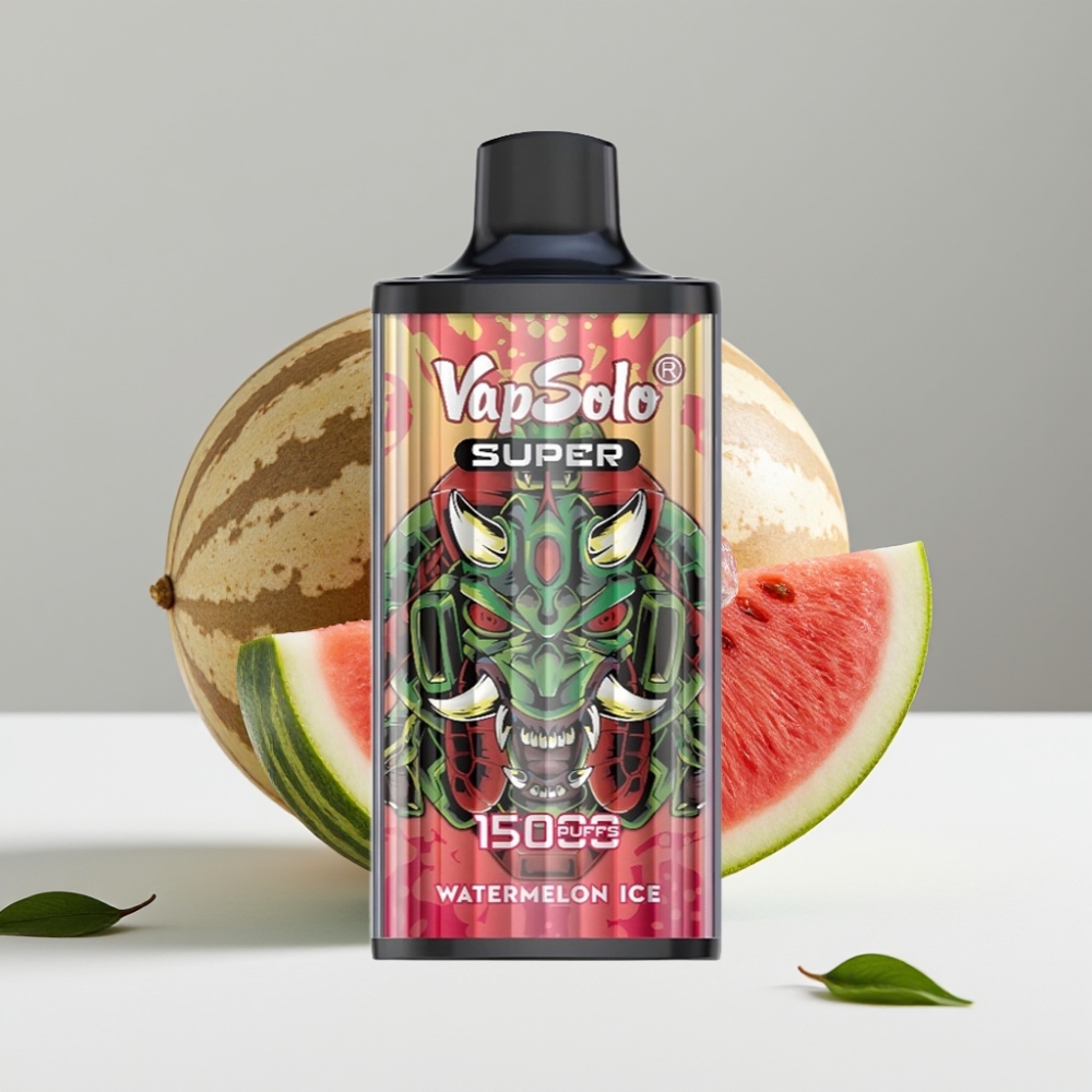 Vapsolo Super 15000 puffs 40ml 850mAh Typ-C Vodný melón ľad