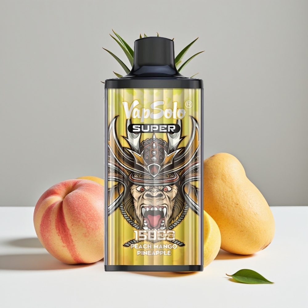 Vapsolo Super 15000 puffs 40ml 850mAh broskyňa mango ananás