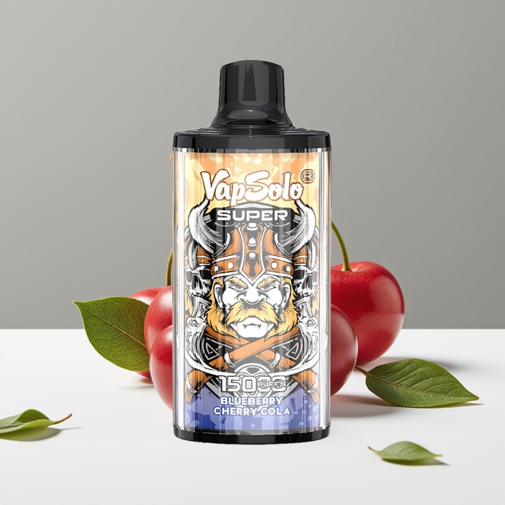 Vapsolo Super 15000 puffs Cherry Cola 40ml 850mAh Type-C 20/50mg/ml