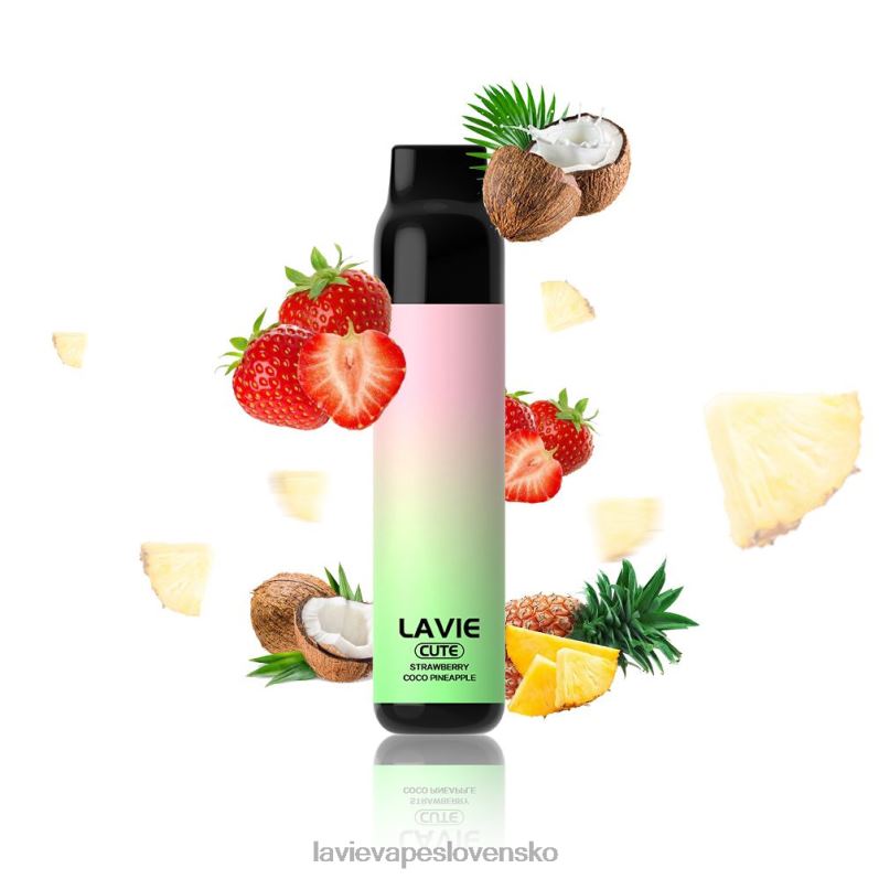 Lavie Puffs DP24P291 LAVIE BAR 3000 ťahov jahodové kokosové jablko