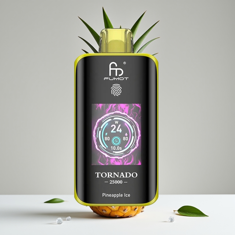 Fumot Tornado 25000 Puffs HD Screen 700mAh Ananásový ľad