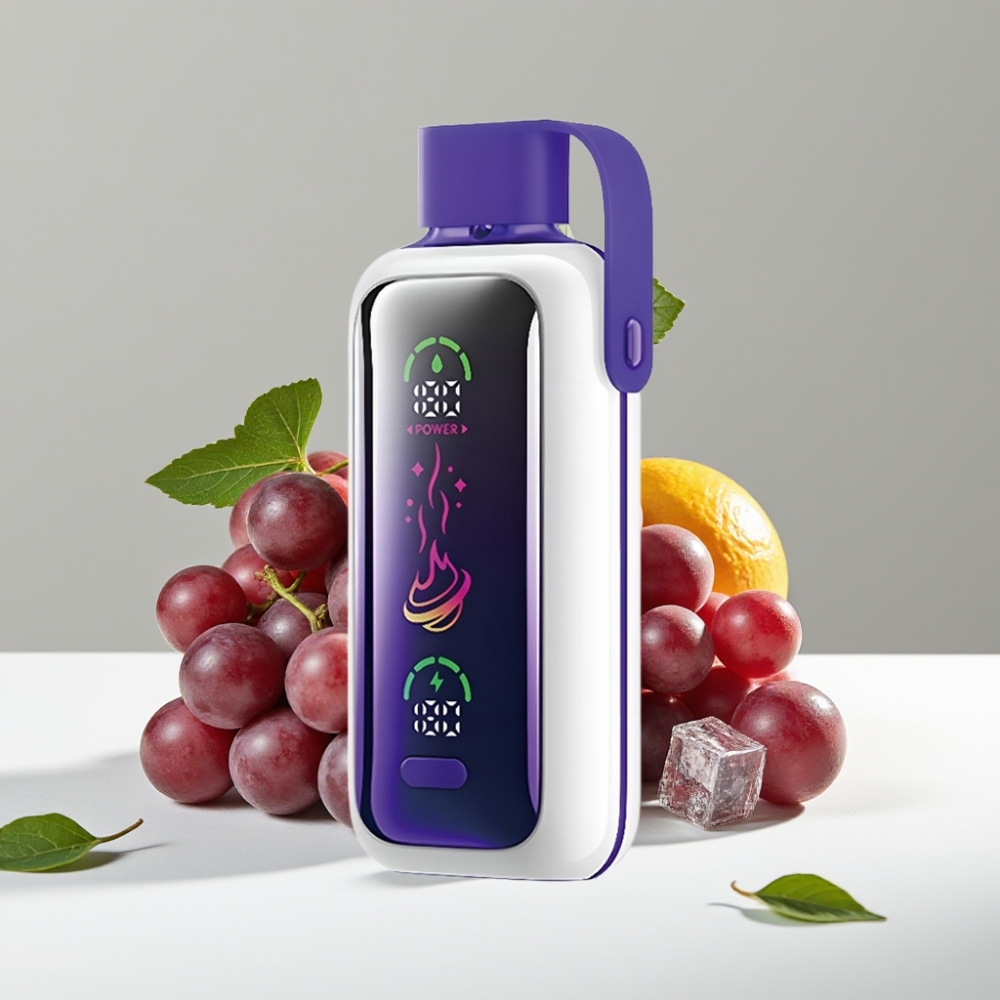 VOZOL Star 20000 Puffs 2.2" HD, Dual mesh, 650mAh, Hroznový ľad